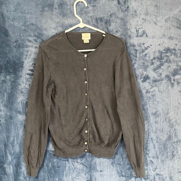 Belford For Neiman Marcus 100% Silk Black Knitted Casual Sweater Mens Size XL - Picture 1 of 6